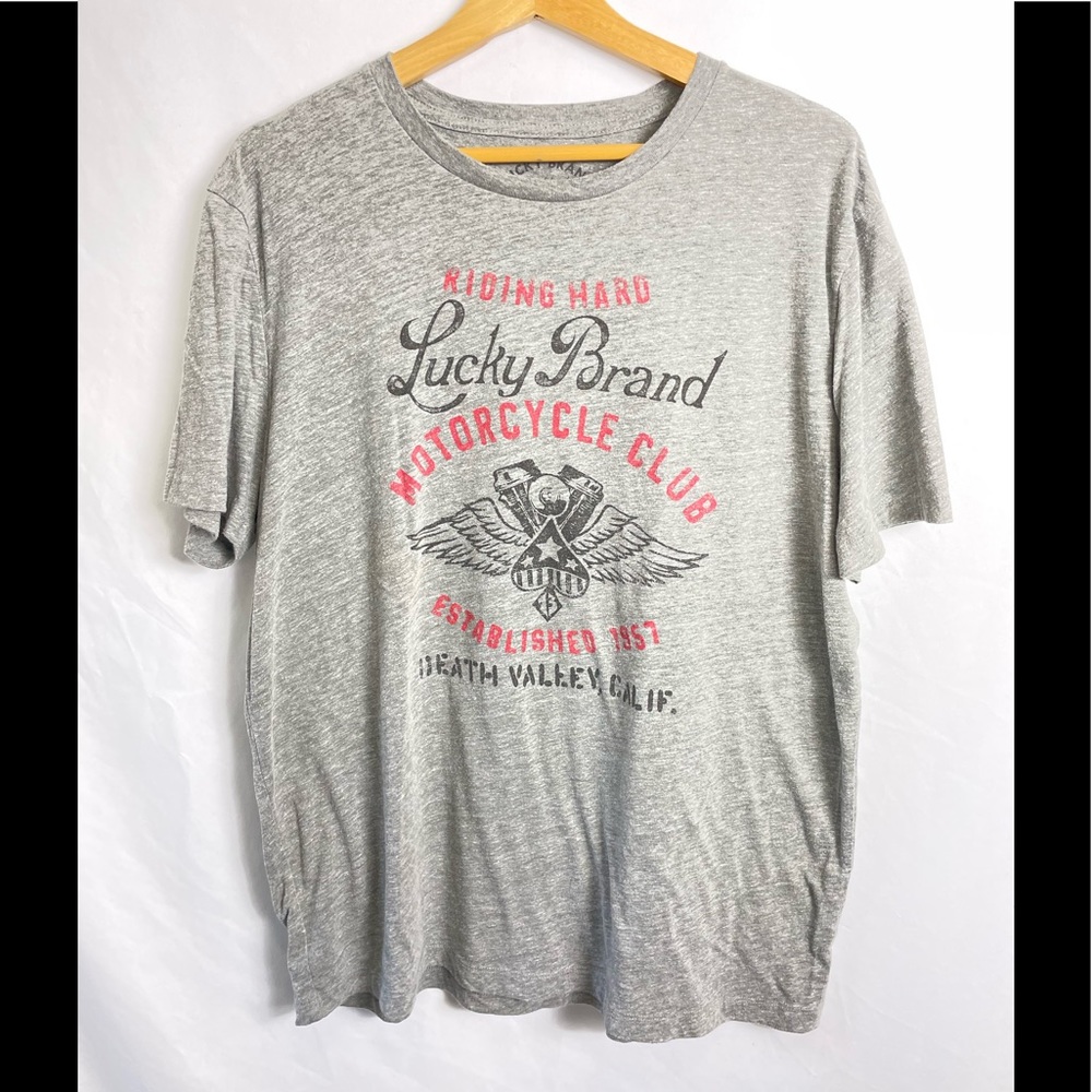 Lucky Brand Death Valley Motor Cycle Club T- Shirt XL